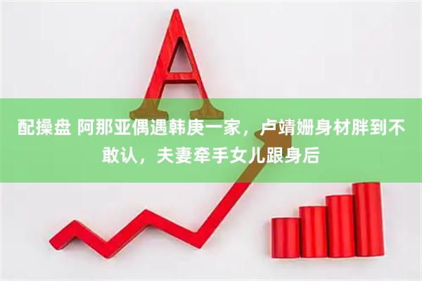 配操盘 阿那亚偶遇韩庚一家，卢靖姗身材胖到不敢认，夫妻牵手女儿跟身后