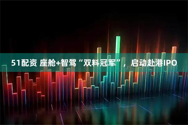 51配资 座舱+智驾“双料冠军”，启动赴港IPO